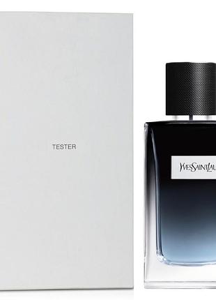 Мужские духи yves saint laurent y tester (ив сен лоран y) парфюмированная вода 100 ml/мл тестер