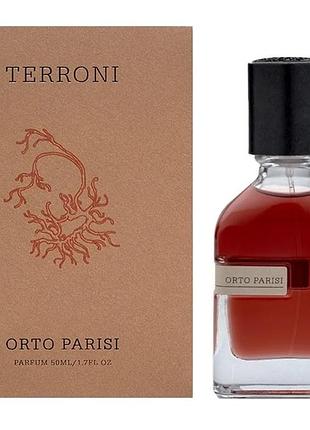 Духи унисекс orto parisi terroni (орто паризи террони) духи 50 ml/мл
