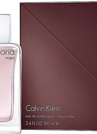 Мужские духи calvin klein euphoria men (кельвин кляйн эйфория мэн) туалетная вода 100 ml/мл