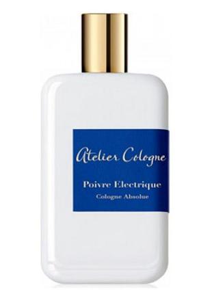 Духи унисекс atelier cologne poivre electrique парфюмированная вода 100 ml/мл тестер