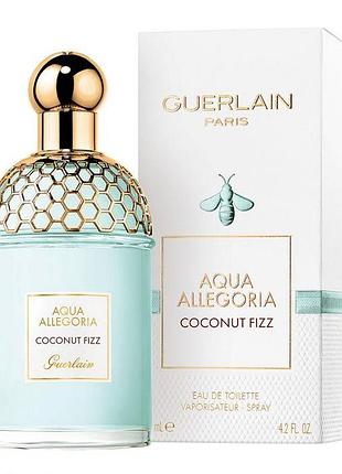 Женские духи guerlain aqua allegoria coconut fizz (герлен аква аллегория коконат физ) туалетная вода 125 ml/мл