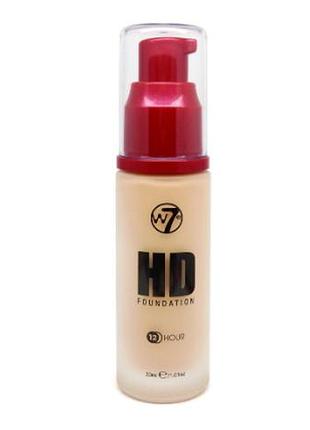 Тональный крем w7 high definition foundation buff
