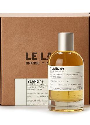 Духи унисекс le labo ylang 49 tester (ле лабо иланг 49) парфюмированная вода 100 ml/мл тестер