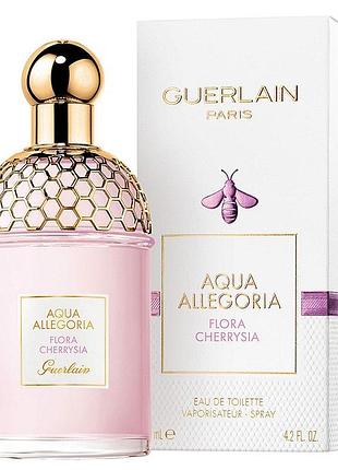 Парфуми унісекс guerlain aqua allegoria flora cherrysia (герлен аква алегорія флора черрісія) туалетна вода 75 ml/мл