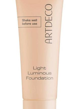 Тональний крем artdeco light luminous foundation 31 - warm - golden tan