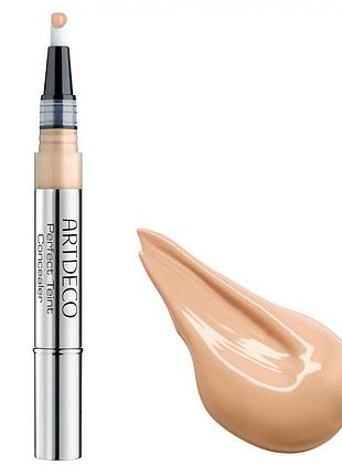 Консилер з пензлем artdeco perfect teint concealer 23 - medium beige