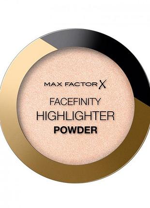 Компактная пудра-хайлайтер max factor facefinity highlighter powder 001 nude beam