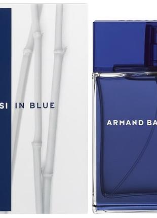 Мужские духи armand basi in blue eau de toilette туалетная вода 100 ml/мл