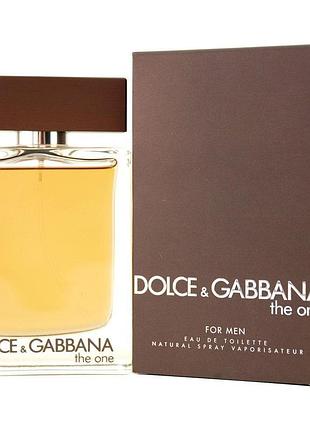 Мужские духи dolce & gabbana the one for men (дольче габбана зе ван фор мен) туалетная вода 100 ml/мл
