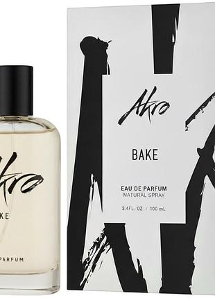 Аромат унисекс akro bake парфюмированная вода 100 ml/мл