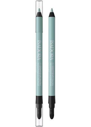 Карандаш для глаз isadora the contour kajal waterproof & longwear 70 - teal mint