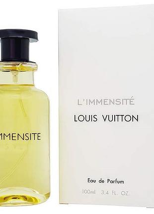 Мужские духи louis vuitton l`immensite tester (луи витон лименсита) парфюмированная вода 100 ml/мл тестер