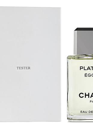 Мужские духи chanel platinum egoiste pour homme tester (шанель платинум эгоист)туалетная вода 100 ml/мл тестер