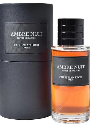 Духи унисекс christian dior ambre nuit esprit de parfum (кристиан диор амбре нуит) 125 ml/мл