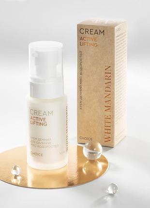 Дневной лифтинг крем микс водорослей 50мл white mandarin,увлажняющие крема для лица, дневной крем 35+