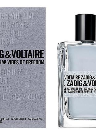 Zadig & voltaire this is him! vibes of freedom (задиг вольтер зис ис хим вайбс оф фридом) 100 ml/мл