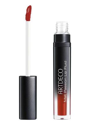 Матовий флюїд для губ artdeco mat passion lip fluid 44 - scarlet red
