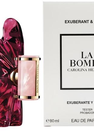 Женские духи carolina herrera la bomba tester (каролина эррера ла бомба) парфюмированная вода 100 ml/мл тестер