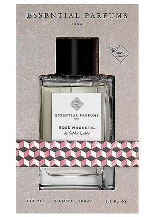 Парфуми унісекс essential parfums rose magnetic (ессеншіал парфум роуз магнетік) парфумована вода 100 ml/мл