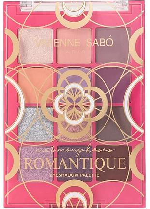 Палітра тіней для повік vivienne sabo metamourphoses romantique eyeshadow palette 02