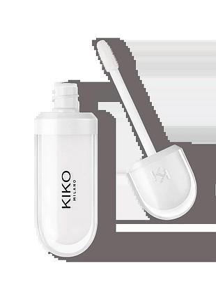 Зволожуючий бальзам для губ kiko milano lip volume plumping effect lip cream 02 transparent