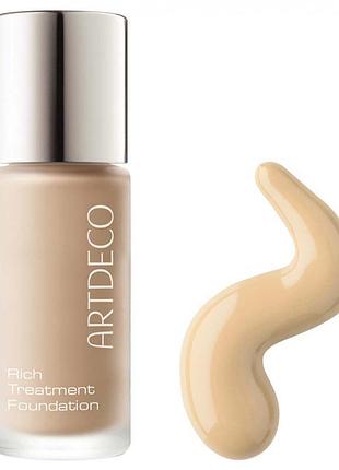 Тональний крем artdeco rich treatment foundation 12 - vanilla rose