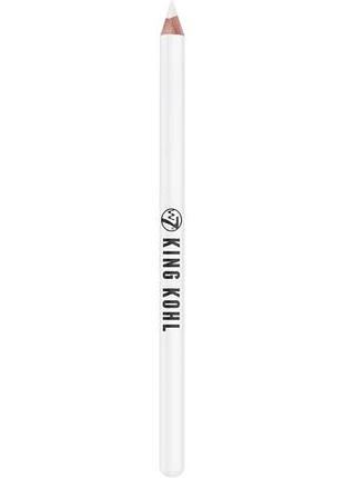 Карандаш для глаз w7 king kohl eye pencil white