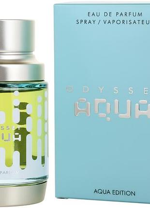 Мужские духи armaf odyssey aqua edition for men парфюмированная вода 100 ml/мл