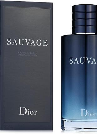 Чоловічі парфуми christian dior sauvage (крістіан діор саваж) туалетна вода 100 ml/мл