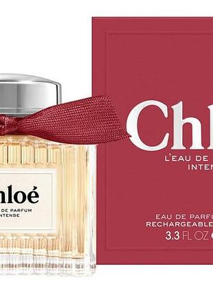 Женские духи chloe l'eau de parfum intense (хлое ле де парфюм интенс) парфюмированная вода 100 ml/мл