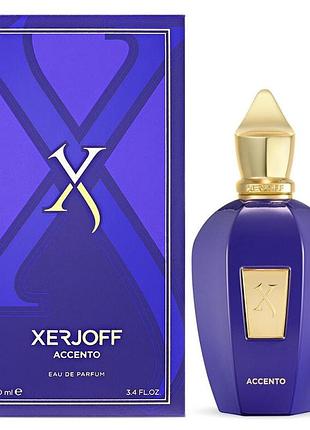 Духи унисекс xerjoff accento (ксерджофф акценто) парфюмированная вода 100 ml/мл
