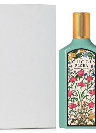 Женские духи gucci flora gorgeous jasmine tester (гуччи флора горджес жасмин) 100 ml/мл тестер