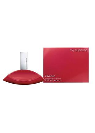 Женские духи calvin klein my euphoria (кельвин кляйн моя эйфория) парфюмированная вода 100 ml/мл