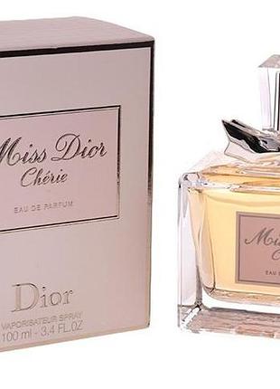 Женские духи christian dior miss dior cherie (кристиан диор мисс диор чери) 100 ml/мл