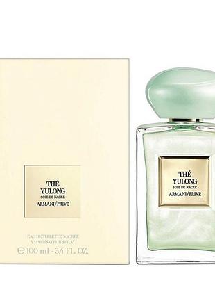 Жіночі парфуми giorgio armani prive thé yulong soie de nacre парфумована вода 100 ml/мл