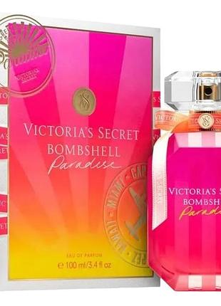 Жіночі парфуми victoria's secret bombshell paradise (вікторія сикрет бомбшел парадайз) парфумована вода 100 ml/мл