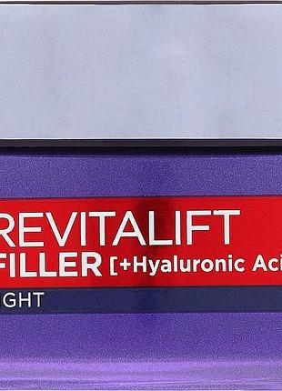 Нічний антивіковий крем-догляд l'oreal paris revitalift filler (ha)