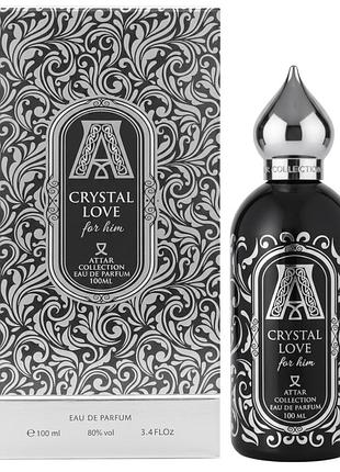 Мужские духи attar collection crystal love for him eau de parfum парфюмированная вода 100 ml/мл