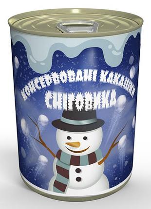 Консервированные какашки снеговика - новогодний подарок с гумором
