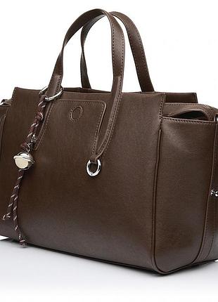 Сумка женская из натуральной кожи коричневая bags4life 8801