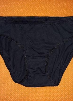 Трусики для девочки бикини слипы черные р. 40 (xs)