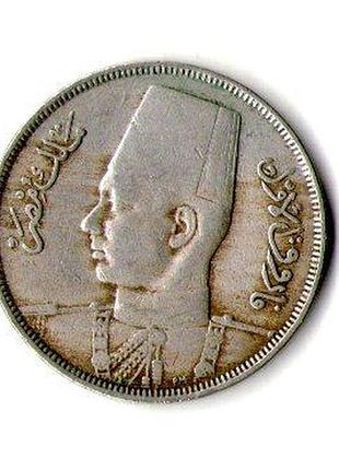 Королевство египет фарук i 10 миллимов, 1938-1941 медно-никелевый сплав, 5.2g, ø 23mm no1669
