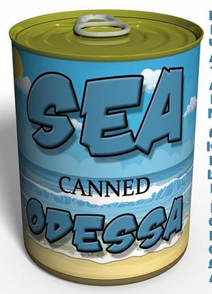 Canned sea odessa - консервированное море одесса - оригинальный сувенир с моря
