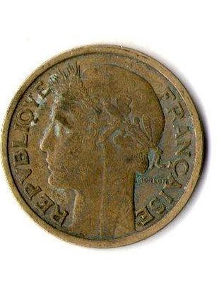Франция 1191, 1936 год алюминий-бронза, 4g, ø 23mm no1596