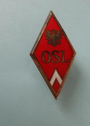 Польща ромб залізнична літня школа (osl)