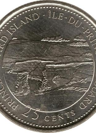 Канада 25ment, 1992 остров принца эдуарда никель, 5.05g, ø 23.88mm no015
