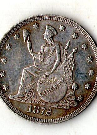 Сша 1 долларов 1872 год муляж no046