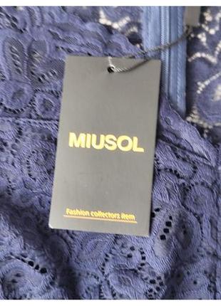 Плаття, сукня miusol з мереживом нова. 7