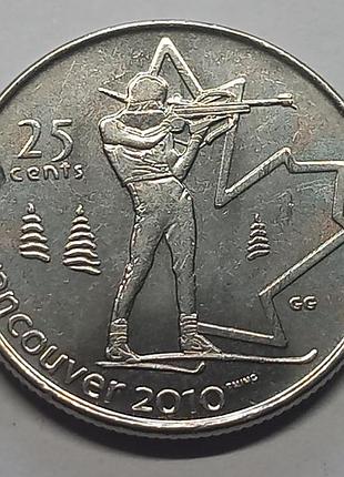 Канада 25 офиса, 2007 xxi зимние олимпийские игры, парксёр 2010 - биатлон no034
