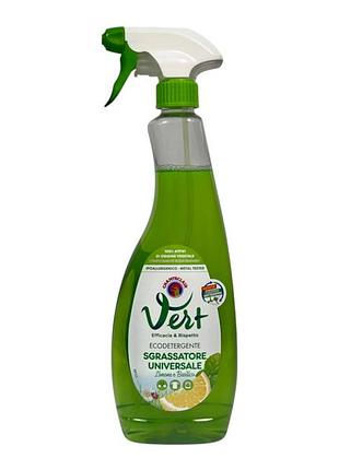Обезжириватель в спрее chante clair eco-формула лимон и базилик sgrassatore ecodetergente limone e basilico, 600 мл